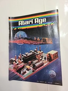 ATARI AGE  MAGAZINE JULY/AUGUST 1982 IN GOOD CONDITION! RARE! - Picture 1 of 13