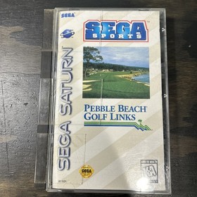 Pebble Beach Golf Links (Sega Saturn, 1995) Complete