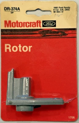 NEW NOS OEM Original Motorcraft DR-374-A Distributor Rotor 1985 Ford MUSTANG GT - Image 1 of 4