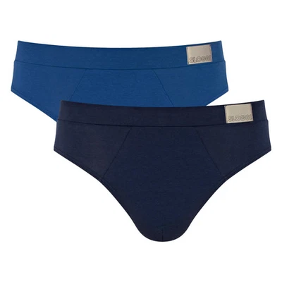 Sloggi Hombre Slip, 2er Paquete - Ir Natural Breve C2P, Ropa, Algodón Stret - Imagen 1 de 3