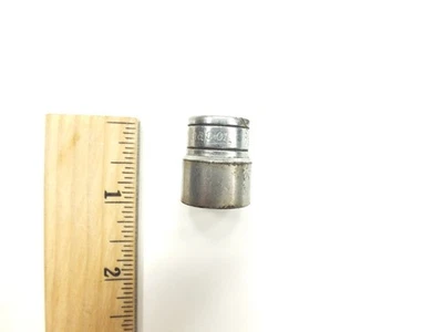 SNAP-ON TOOLS 3/8" DRIVE 5/8" SHALLOW 6 POINT SOCKET - MADE IN USA - SAE  FS-201 - Image 1 of 4