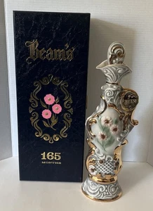 Vintage Jim Beam 165 Months Floral Decanter Empty 1971 Regal China - Picture 1 of 14