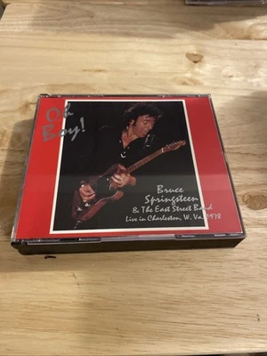 Bruce Springsteen Oh Boy Charleston WV 1978 2 Disc CD Very Rare Made In Germany - Image 1 of 4