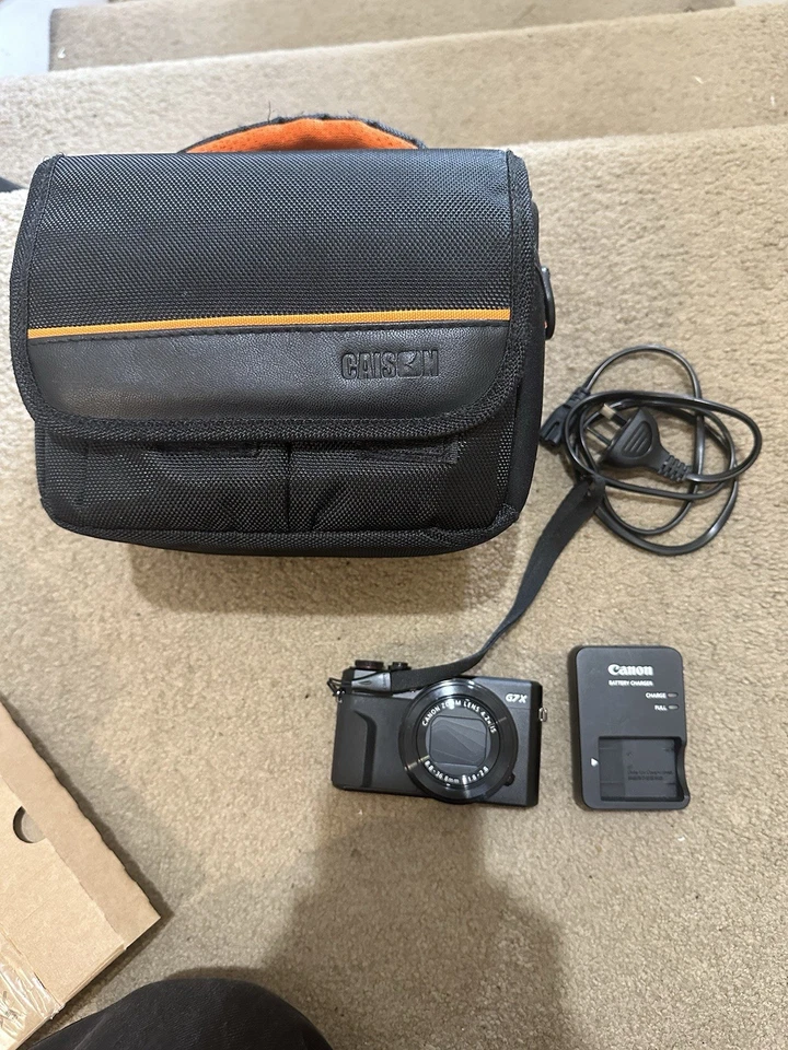 Canon PowerShot G7 X Mark II 20.1 MPDigital Camera withTouchscreen 1250 Only - image 1 of 4