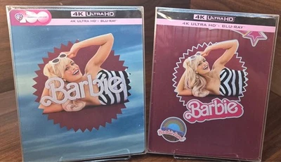 Barbie 4K Steelbooks (2 Versions) EU IMPORT-w/PROTECTIVE SLEEVES-Free SHIPPING! - Image 1 of 4