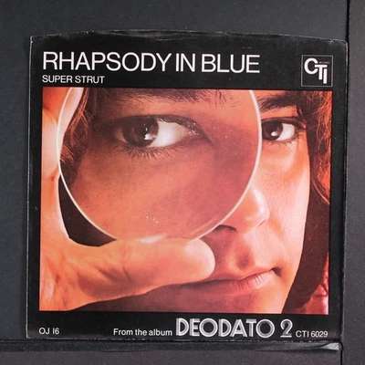 DEODATO: rhapsody in blue / super strut CTI 7" Single 45 RPM Foto 1 de 4