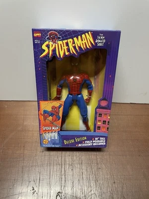 TOYBIZ MARVEL COMICS SPIDER-MAN SERIE ANIMADA 10 PULGADAS 1994 NUEVO DE COLECCIÓN Foto 1 de 4