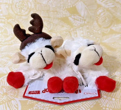 Lamb Chop Multipet Holiday 2-Pack LAMB CHOP Squeaky Dog Toy New -FREE SHIPPING- - Image 1 of 4