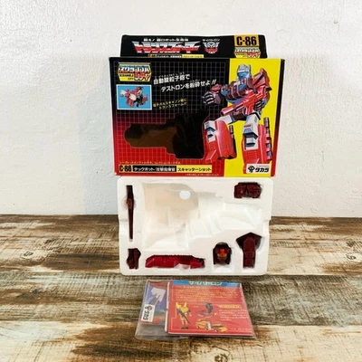 Japanese 1987 G1 Transformers Scattershot - Box, Accessories & Inserts ONLY - Image 1 of 4