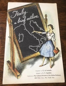 Folleto de colección 1968 Italia un breve esquema - 18 páginas - Imagen 1 de 5