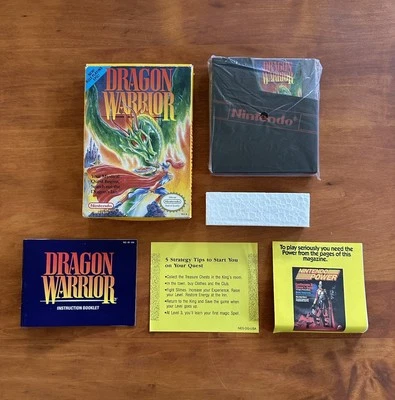 Dragon Warrior (Nintendo NES) Excellent Cond CIB Complete w/ Inserts & Tested - Image 1 of 4