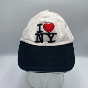 Cappello Berretto I Love New York Regolabile Strapback Bianco/Nero - Foto 1 di 5