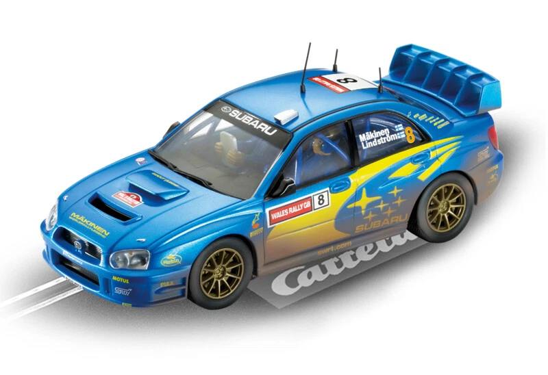 Carrera Evolution - 25734 Subaru Impreza WRC Rally GB 2003 Dirt Effect Nr. 8 NEU