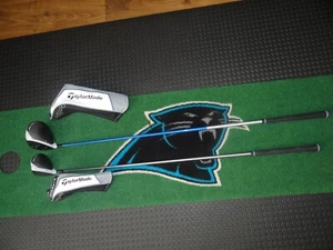 Taylormade SIM Max Driver 9* and 3 Wood 15* Regular Flex Shafts and Headcovers - Picture 1 of 17
