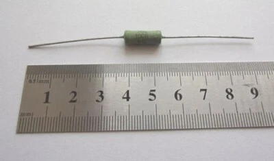 4 x Résistances Oxyde Métallique 100R 5% 3W - DRALORIC