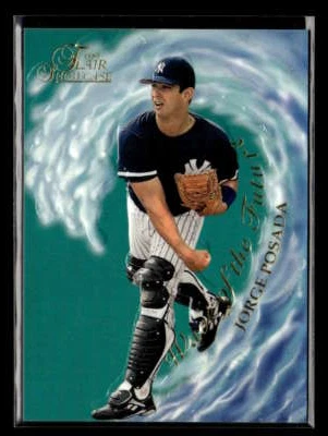 1997 Flair Showcase Хорхе Посада Wave of the Future No16 Yankees U2628 - Изображение 1 из 2