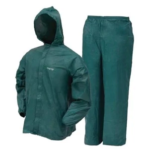 Men's Ultra-Lite2 Waterproof Breathable Rain Suit Small Green - Picture 1 of 8