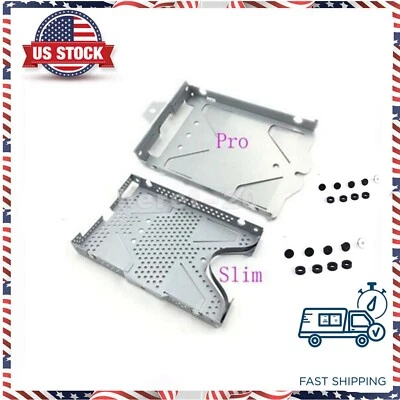 PlayStation 4 PS4 Slim HDD Hard Drive Caddy Tray Holder & Screws
