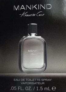 KENNETH COLE MANKIND 0.05 oz 1.5 ml EDT Mini/Travel Vial - Picture 1 of 3