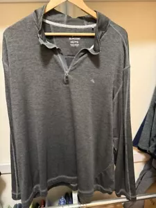 Tommy Bahama Herren IslandZone Half-Zip Sweatshirt XXL (2XL) - Grau - Bild 1 von 2