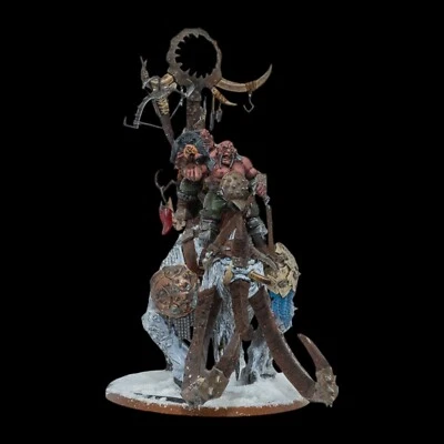 Well Painted Thundertusk Beastriders Ogor Mawtribes AoS Warhammer Games Workshop - Image 1 of 4