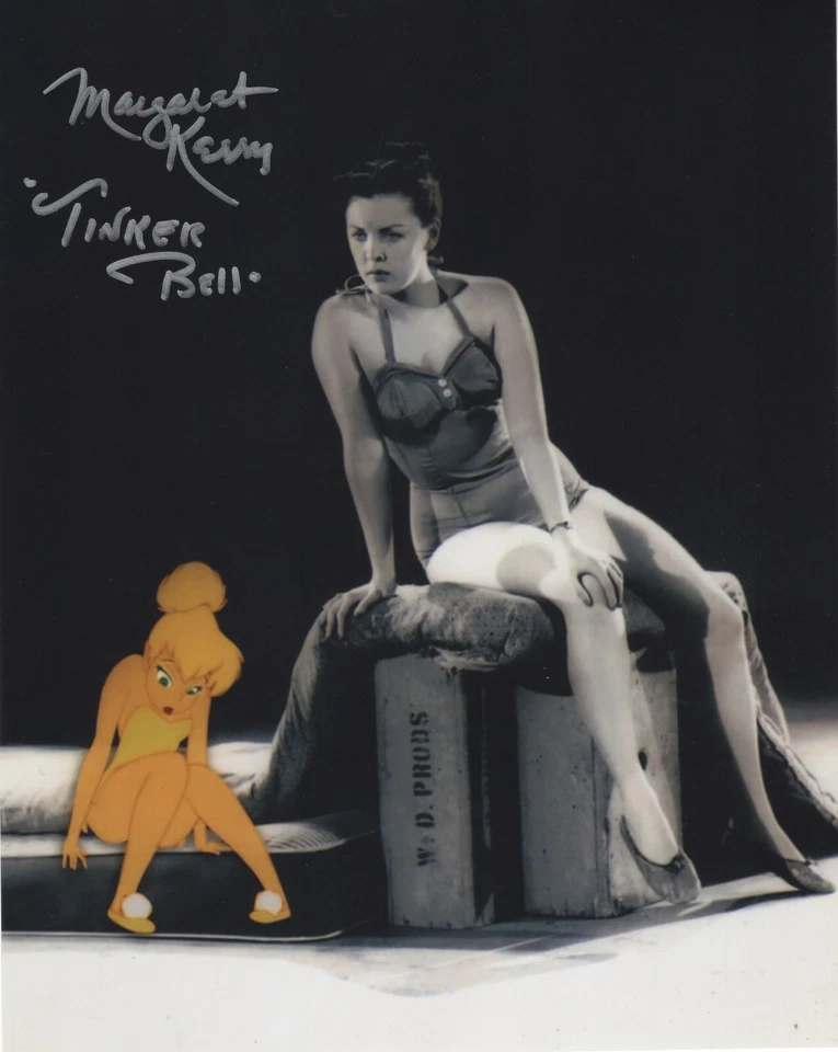 MARGARET KERRY SIGNED AUTOGRAPH DISNEY TINKER BELL 8X10 PHOTO #2 - Image 1 of 1