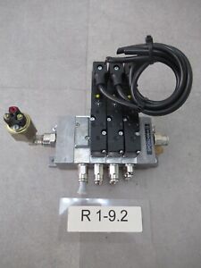 Norgren Ventilblock mit 3x2-Wegeventil V096516R-B300A 24VACDc und Druckschalter