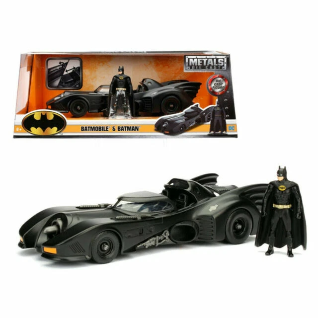 Jada Toys 98260 Batman Diecast Model 1/24 1989 Batmobile
