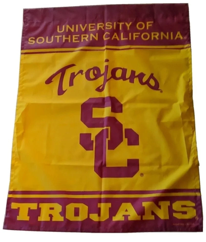 USC California Trojans Flag 36”x26” Banner Made In USA Wincraft Indoor Outdoor - Image 1 of 1