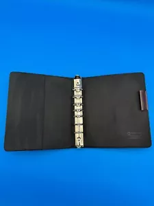 Franklin Covey Classic Planner 7-Ring Binder LeatherLike Maroon - Picture 1 of 5