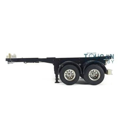TOUCAN 1/14 20ft Chassis 2Axle for 1/14 DIY TAMIYA RC Tractor Truck Trailer  - Image 1 of 4