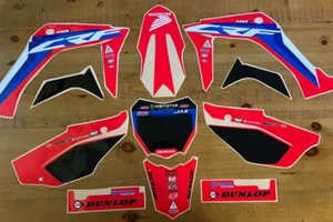 HONDA CRF 110 CRF110 GRAPHICS DECAL KIT 2019 2020 2021 2022 THICK STICKER KIT - Picture 1 of 7