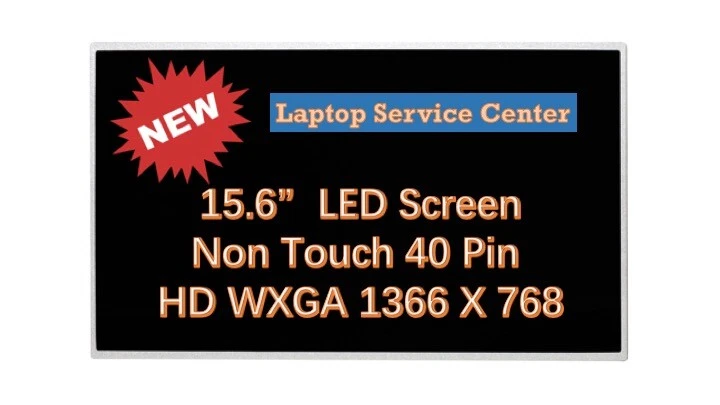 eMachines E525 E525-2491 E525-2632 E525-901G16MI E525-C02 15.6" LCD LED Screen - Image 1 of 4