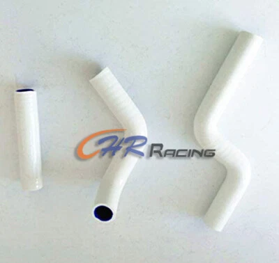 Manguera de radiador de silicona blanca 1998-2013 para Kawasaki KX80 KX85 KX100 1998 1999 Foto 1 de 4