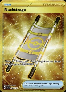 Pokemon Stürmische Funken Nachttrage Gold 251/191 Near Mint deutsch - Picture 1 of 2