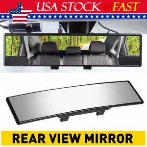 Universal 27cm Wide-angle Convex Interior Clip On Car Truck Rear View Mirror EAG - Picture 1 of 13