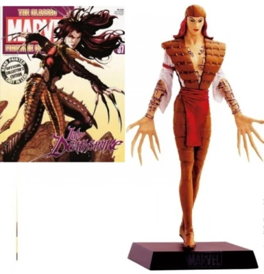 Figura Eaglemoss Dama Deathstrike #87 Revista Colección Marvel Clásica Foto 1 de 4