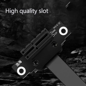 Extender Ribbon Adapter Extension Cable PCI-E 1X Slot Extension Riser C=s= - Afbeelding 1 van 8