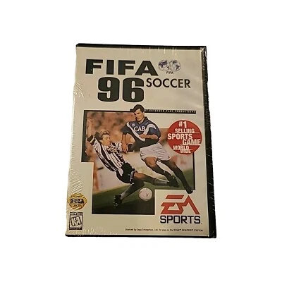 FIFA Soccer 96 (Sega Genesis, 1996) Brand New, Factory Sealed  - Image 1 of 3