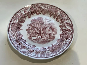 The Spode Archive Collection Victorian Series Rural Scenes Dinner Plate, 10 1/2" - Picture 1 of 3