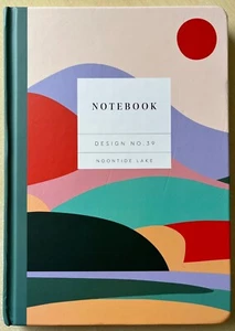 Kaleido Noontide Lake Hardcover liniertes Notizbuch Design Nr. 39 #11/1 - Bild 1 von 2