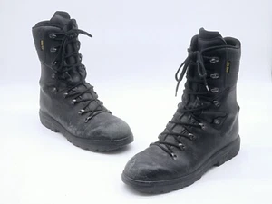 HAIX Tibet Firefighter Boots Black German Men's Size 12 M US - Picture 1 of 12