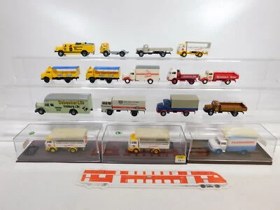 Raccolta BREKINA 1:87/H0 Autocarro MB ; 2.Wahl : DB +Schenker +Henninger ecc. # - Immagine 1 di 4
