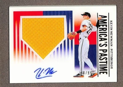 Panini Chronicles 2019 #APS-KN Kevin Newman Americas Pastime Relic Auto RC/99 Foto 1 de 3