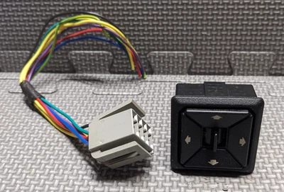 Lincoln Town Car 1990-1994 OEM interruptor de control de espejo eléctrico y coleta de cableado Foto 1 de 4