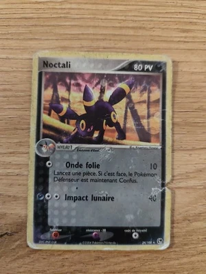 Carte Pokémon : Noctali 24/100 Ex Tempête de Sable Française - Photo 1/2