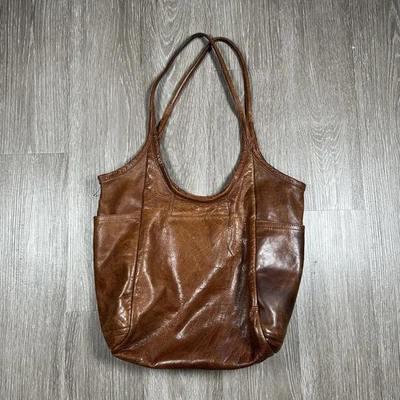 Bolso de Mano Rough & Tumble Minimal, Cuero Marrón, posiblemente "Pure Saddle", Talla: Grande Foto 1 de 4