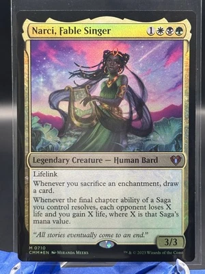 Narci, Fable Singer -Foil Near Mint MTG Commander Masters - Image 1 of 2