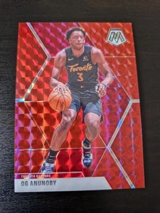 OG Anunoby 2019-20 Panini Mosaic Basketball Card /88 Red Mosaic NBA - Picture 1 of 2