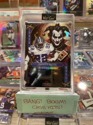 🔥 Emmitt Smith RARO JOKER 1/1 🔥¡Case Hit Wild Card!! 🔥 Foto 1 de 3